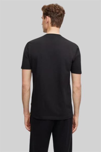 Boss Regular Fit Bisiklet Yaka Erkek T-Shirt Siyah