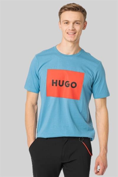 Boss Regular Fit Bisiklet Yaka Erkek T-Shirt Mavi 421
