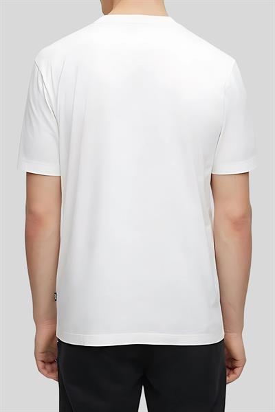 Boss Regular Fit Bisiklet Yaka Erkek T-Shirt Beyaz 100