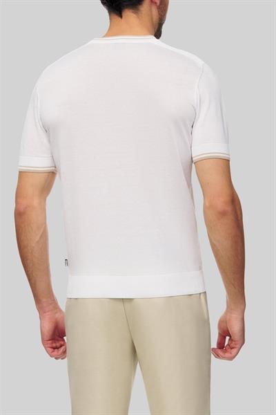 Boss Regular Fit Bisiklet Yaka Erkek T-Shirt Beyaz 100