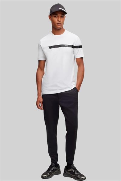 Boss Regular Fit Bisiklet Yaka Erkek T-Shirt Beyaz 100