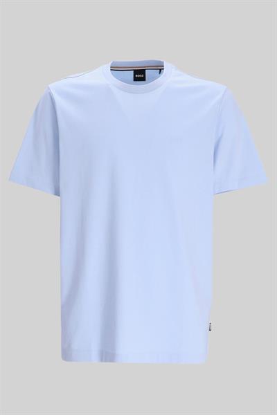 Boss Regular Fit  Bisiklet Yaka Erkek T-Shirt Mavi 450