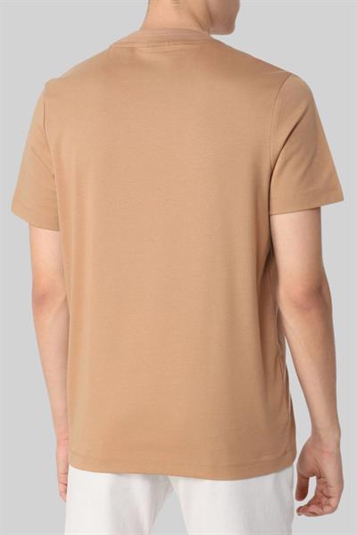 Boss Regular Fit Bisiklet Yaka Erkek T-Shirt Bej 260