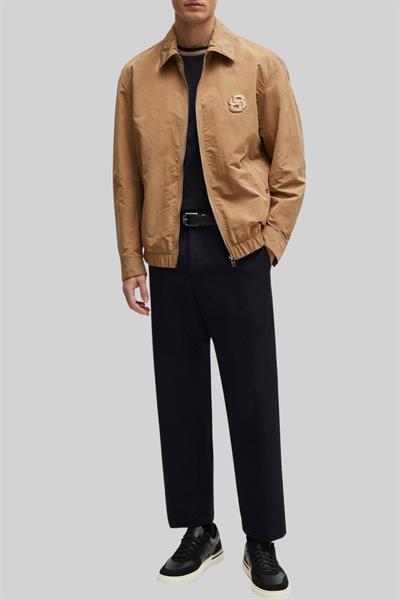 Boss Regular Fit Bisiklet Yaka Erkek T-Shirt Siyah