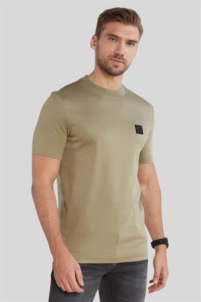 Boss Regular Fit Bisiklet Yaka Erkek T-Shirt Haki 336