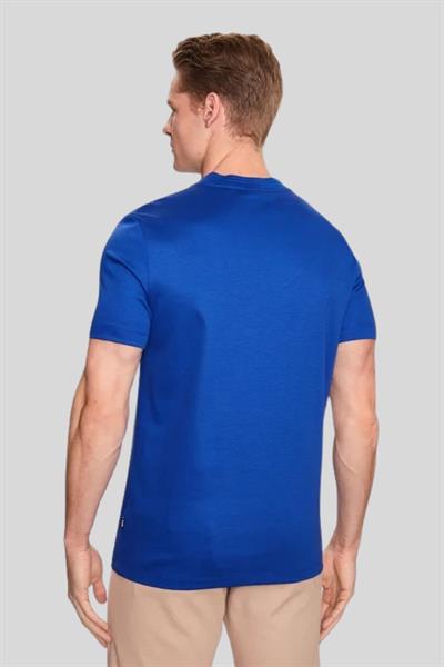 Boss Regular Fit Bisiklet Yaka Erkek T-Shirt Mavi 433