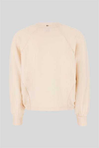 Boss Regular Fit Bisiklet Yaka Kadın Sweatshirt Beyaz 118