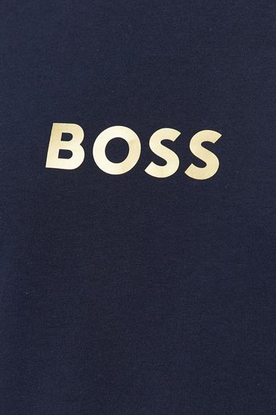 Boss Regular Fit Bisiklet Yaka T-Shirt Lacivert 415