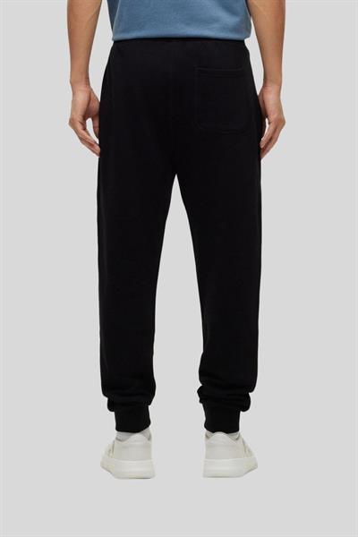 Boss Regular Fit Cepli Jogger Erkek Pantolon Siyah