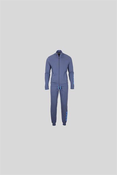 Boss Regular Fit Dik Yaka Erkek Eşofman Takım Lacivert