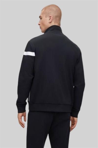 Boss Regular Fit Dik Yaka Erkek Spor Ceket Siyah
