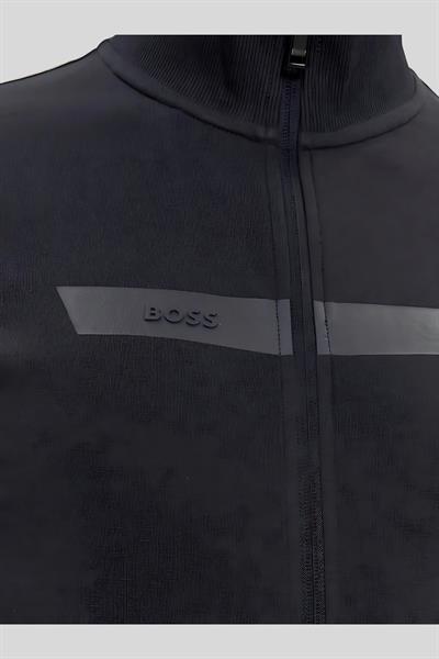 Boss Regular Fit Dik Yaka Erkek Spor Ceket Lacivert 402