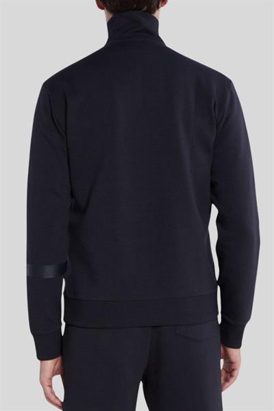 Boss Regular Fit Dik Yaka  Erkek Sweatshirt Lacivert 402
