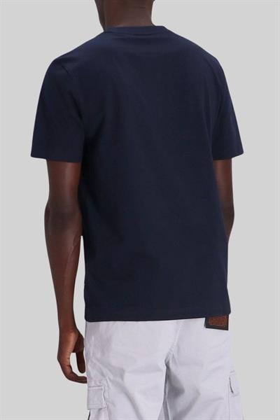 Boss Regular Fit Düz Bisiklet Yaka Erkek T-Shirt Lacivert 404