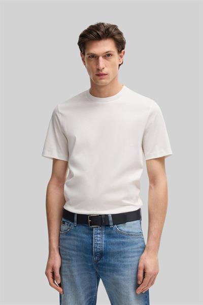 Boss Regular Fit Erkek Bisiklet Yaka T-Shirt Beyaz 100