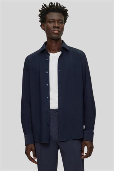 Boss Regular Fit Erkek Gömlek Lacivert 404
