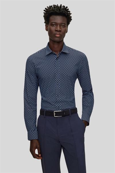 Boss Regular Fit Erkek Gömlek Lacivert 410