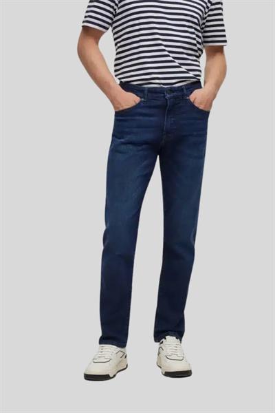 Boss Regular Fit Erkek Jean Pantolon Mavi 406