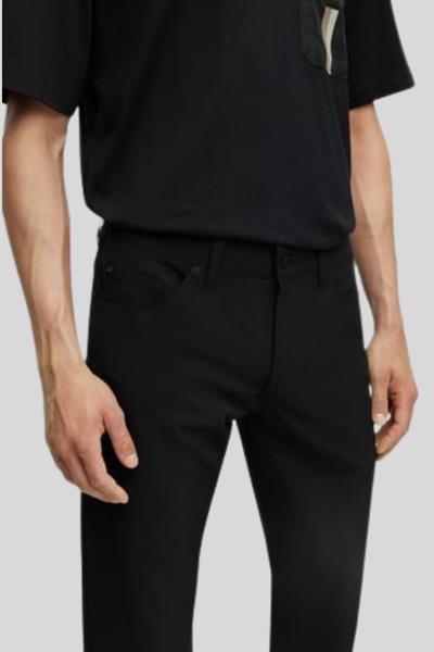Boss Regular Fit Erkek Jean Pantolon Siyah