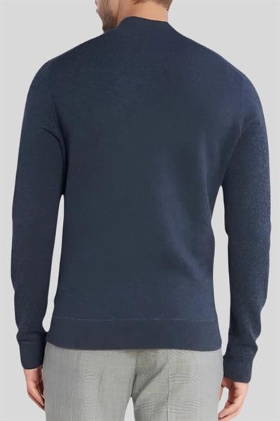 Boss Regular Fit Erkek Örgü Hırka Lacivert 405