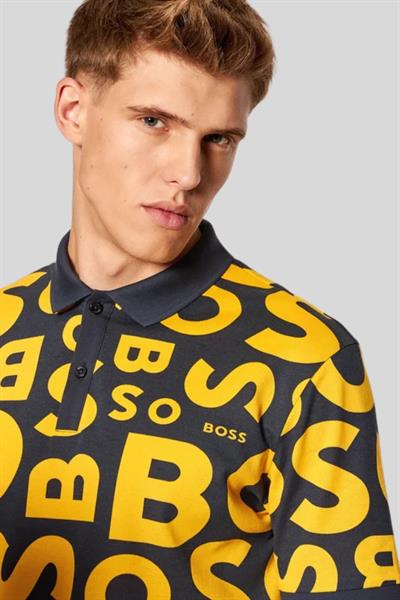 Boss Regular Fit Erkek Polo T-Shirt Lacivert 404