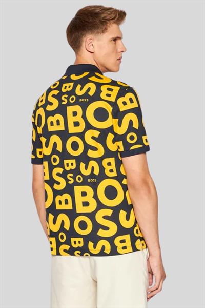 Boss Regular Fit Erkek Polo T-Shirt Lacivert 404