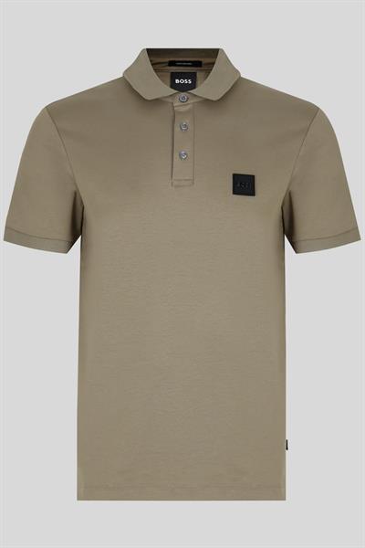 Boss Regular Fit Erkek Polo Yaka T-Shirt Haki 336
