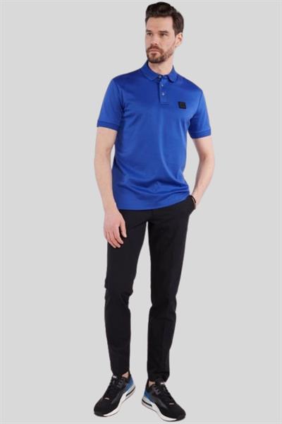 Boss Regular Fit Erkek Polo Yaka T-Shirt Mavi 433