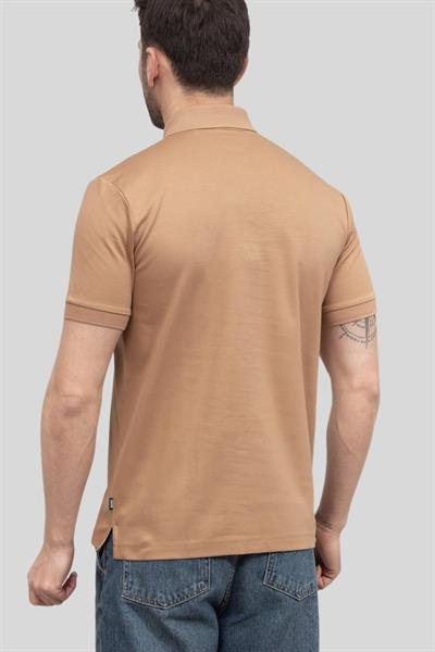 Boss Regular Fit Erkek Polo Yaka T-Shirt Bej 260