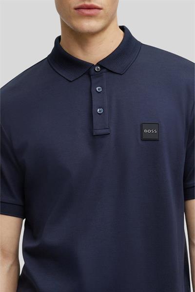 Boss Regular Fit Erkek Polo Yaka T-Shirt Lacivert 404