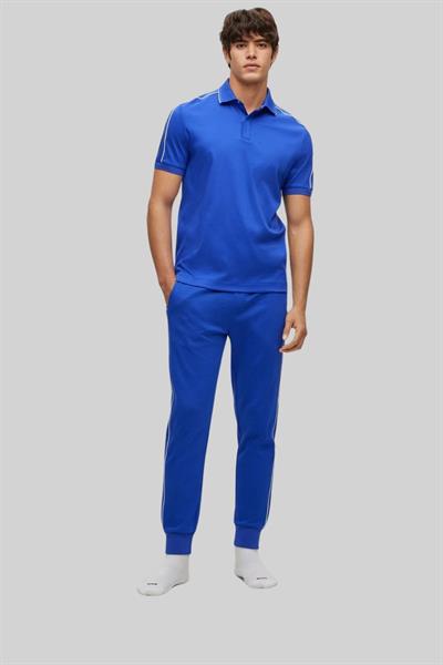 Boss Regular Fit Erkek Polo Yaka T-Shirt Mavi 433