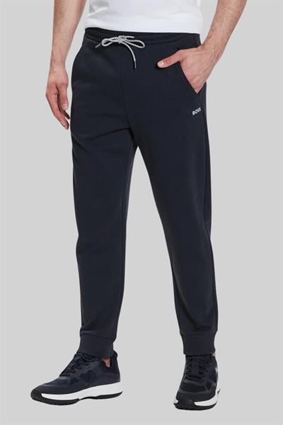 Boss Regular Fit Erkek Siyah Eşofman Mavi 402