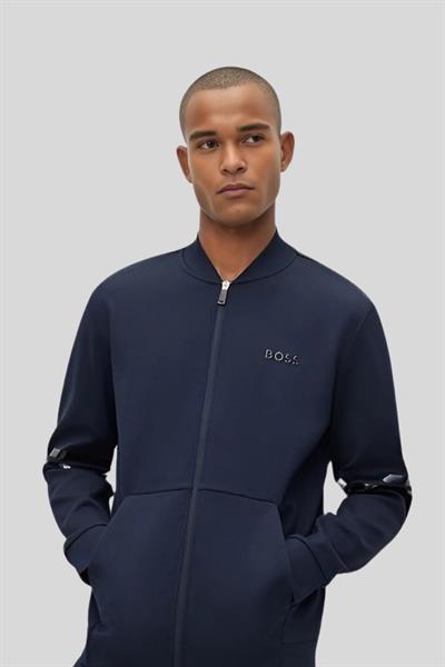 Boss Regular Fit Erkek Spor Ceket Mavi 402