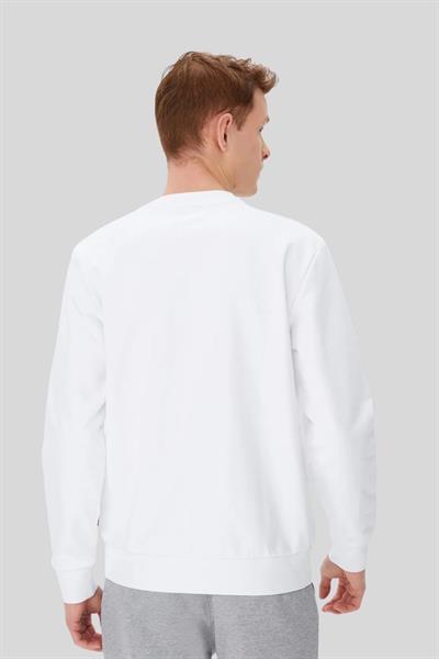 Boss Regular Fit Erkek Sweatshirt Beyaz 100