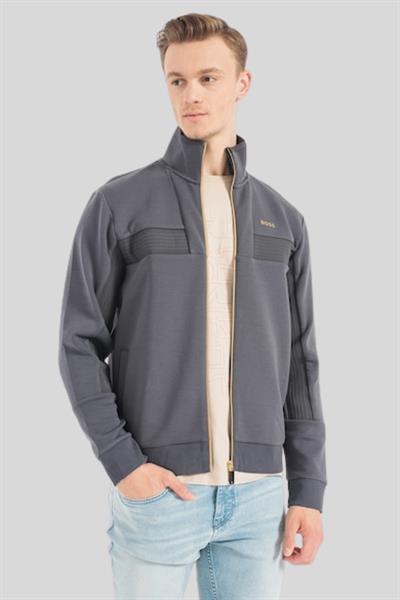 Boss Regular Fit Erkek Sweatshirt Gri 027