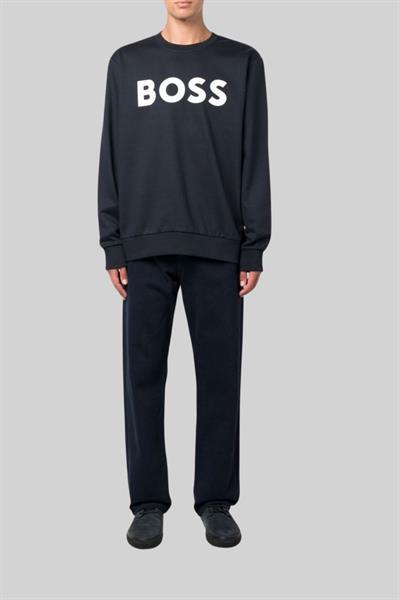 Boss Regular Fit Erkek Sweatshirt Lacivert 404