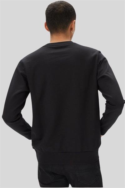 Boss Regular Fit Erkek Sweatshirt Siyah