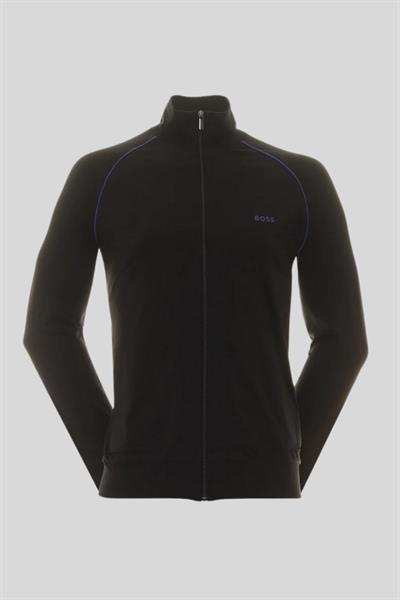 Boss Regular Fit Erkek Spor Ceket Siyah