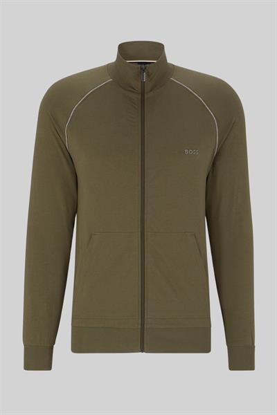 Boss Regular Fit Erkek Spor Ceket Yeşil