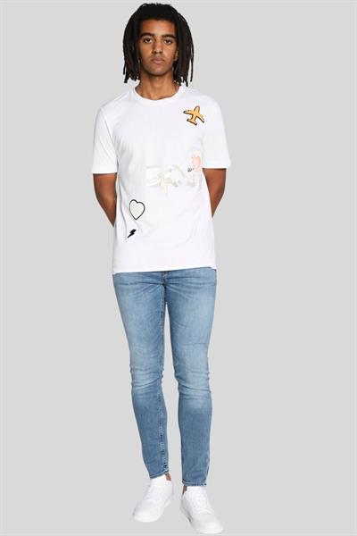 Boss Regular Fit Erkek T-Shirt Beyaz 100