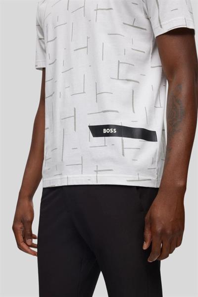 Boss Regular Fit Erkek T-Shirt Beyaz 100