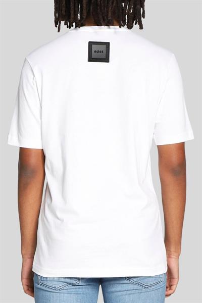 Boss Regular Fit Erkek T-Shirt Beyaz 100