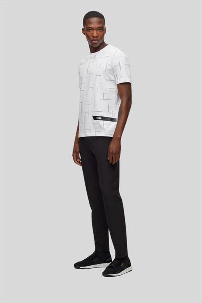 Boss Regular Fit Erkek T-Shirt Beyaz 100