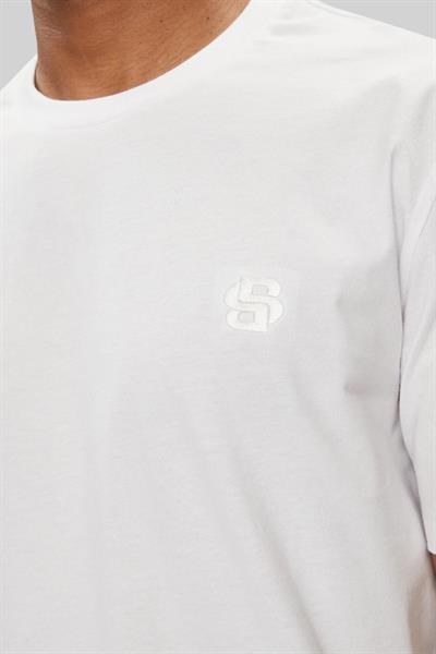 Boss Regular Fit Erkek T-Shirt Beyaz 100
