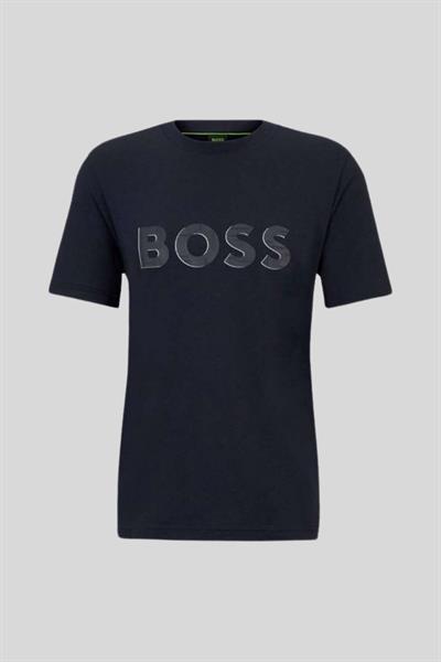 Boss Regular Fit Erkek T-Shirt Mavi 402