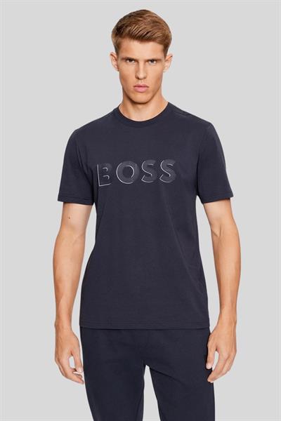 Boss Regular Fit Erkek T-Shirt Mavi 402