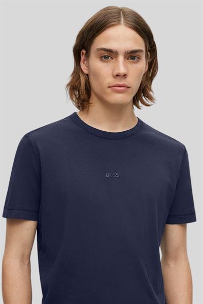 Boss Regular Fit Erkek T-Shirt Lacivert 404