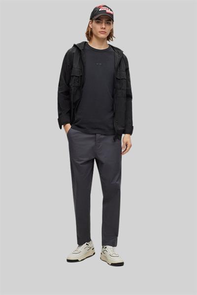 Boss Regular Fit Erkek T-Shirt Siyah