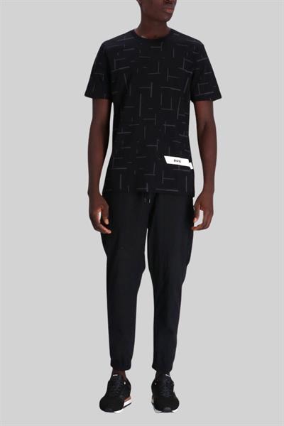 Boss Regular Fit Erkek T-Shirt Siyah