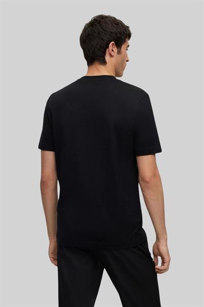 Boss Regular Fit Erkek T-Shirt Siyah